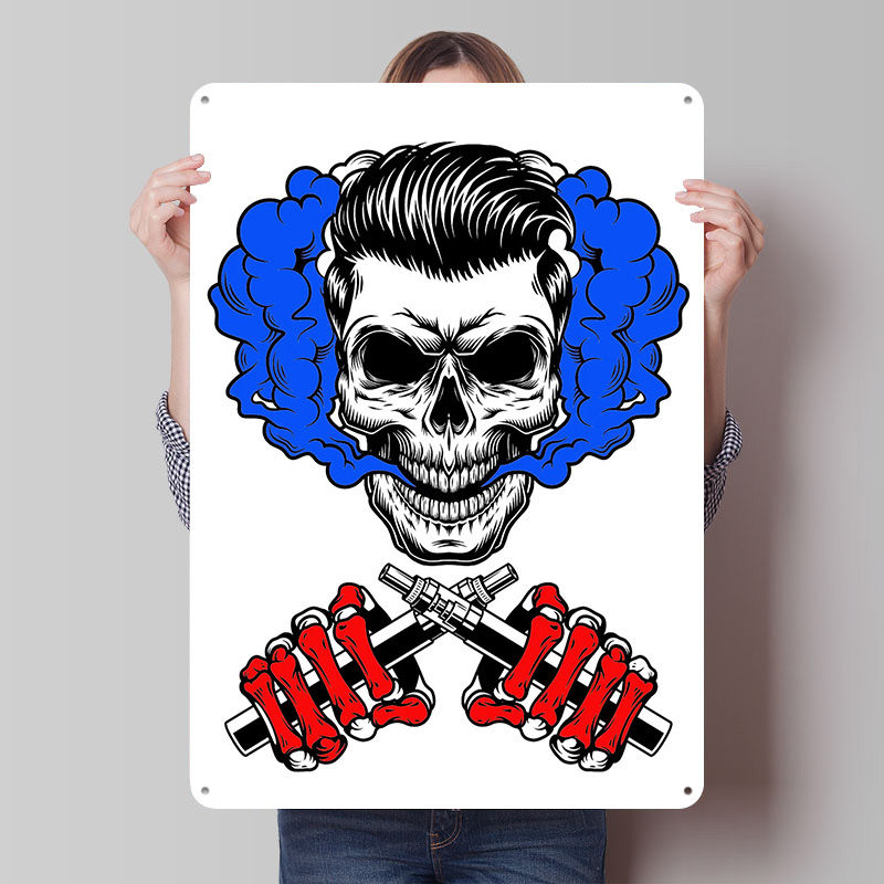 Vape Decoration - Vape Tinplate Posters Customizable Wall Art