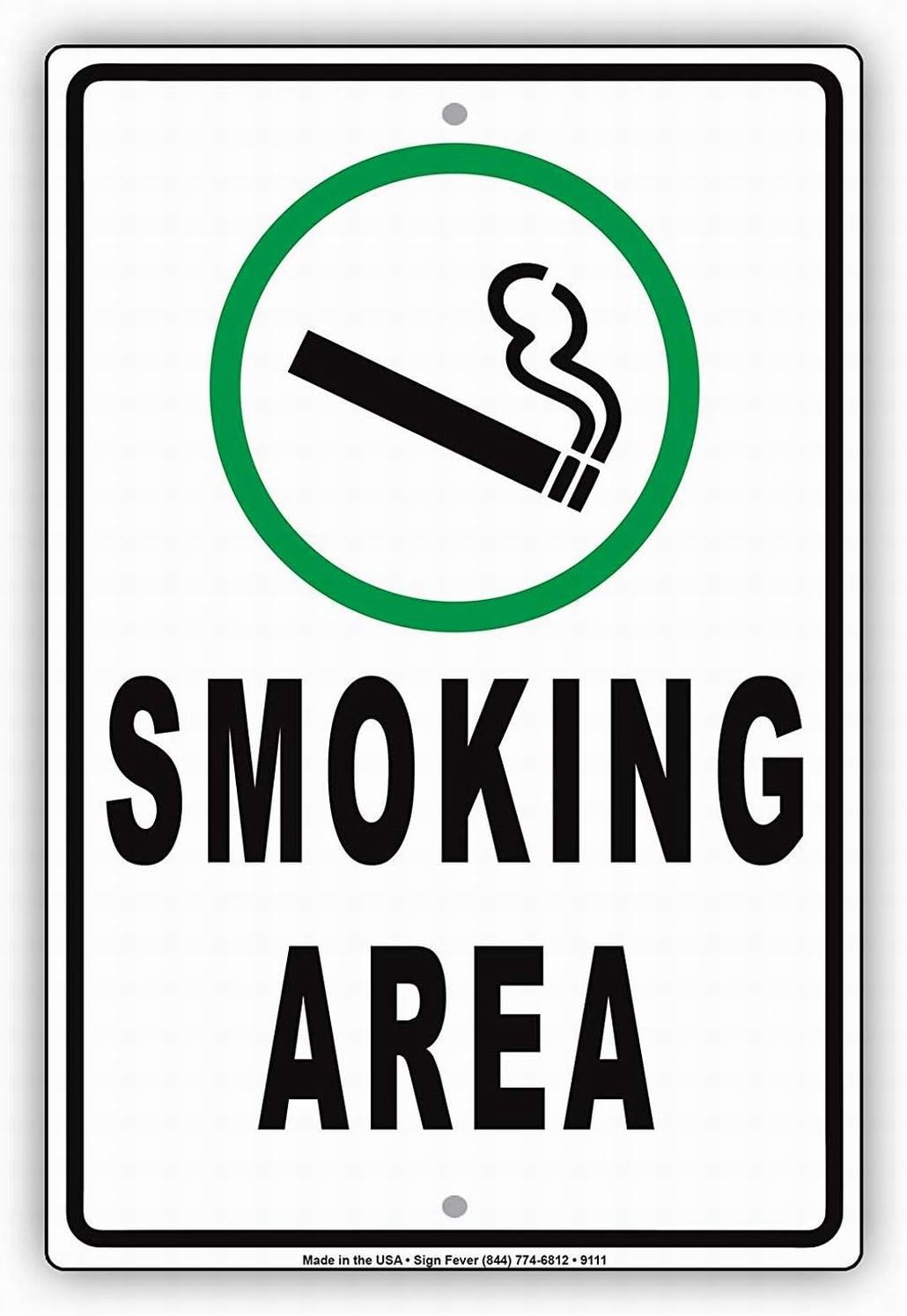 （2D Tin painting）Safety Sign 1 - Vaping Store 评论和价格