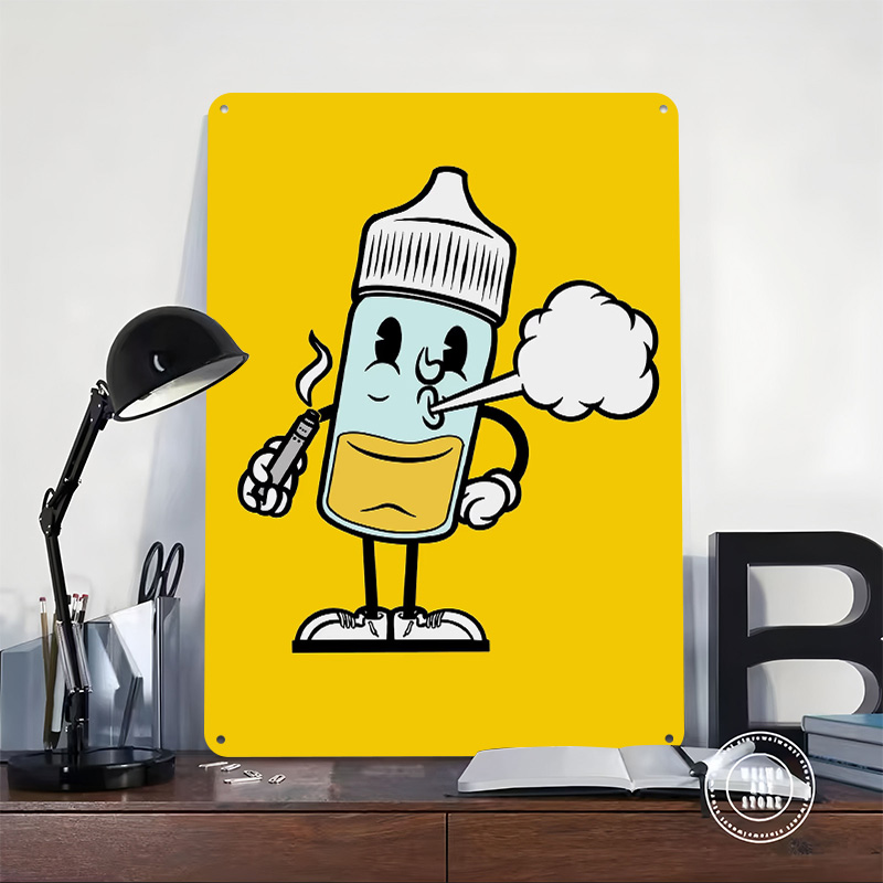 Liquid Vape Tinplate Posters C - Vape Decoration 评论和价格