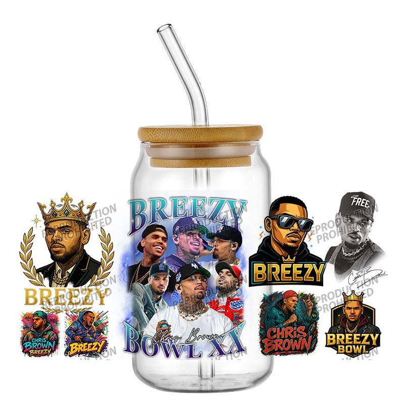 New Popular Singer Chris Brown - Rdta Tank Glass 评论和价格