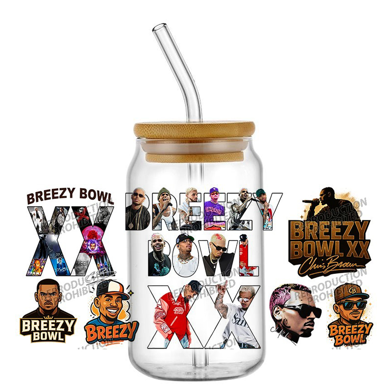 New Popular Singer Chris Brown - Rdta Tank Glass 评论和价格