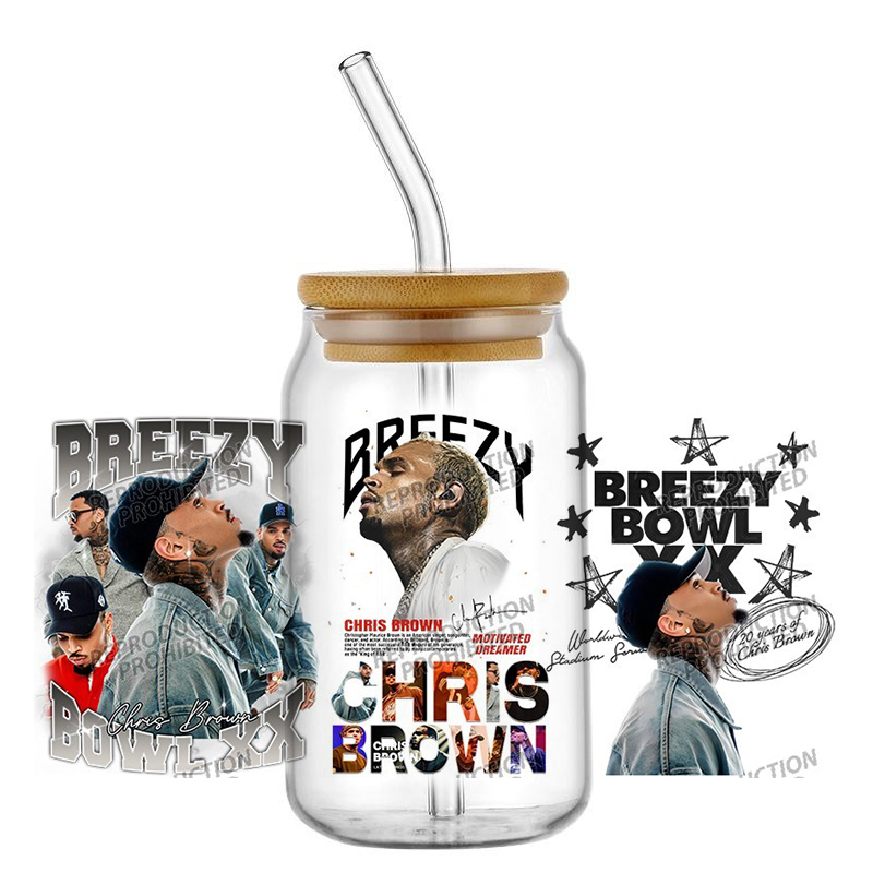 New Popular Singer Chris Brown - Rdta Tank Glass 评论和价格
