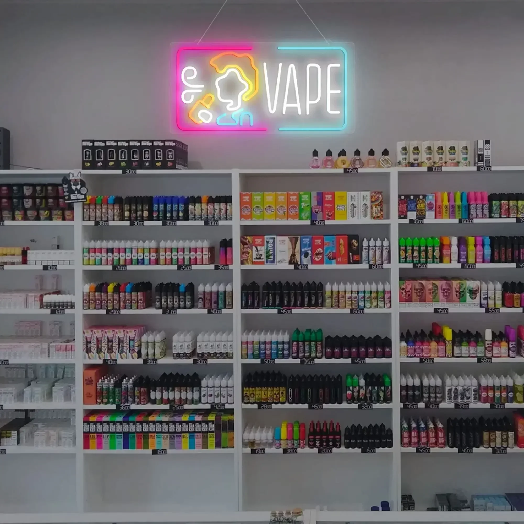 VAPE Neon Sign Electronic Ciga - Vape Decoration 评论和价格