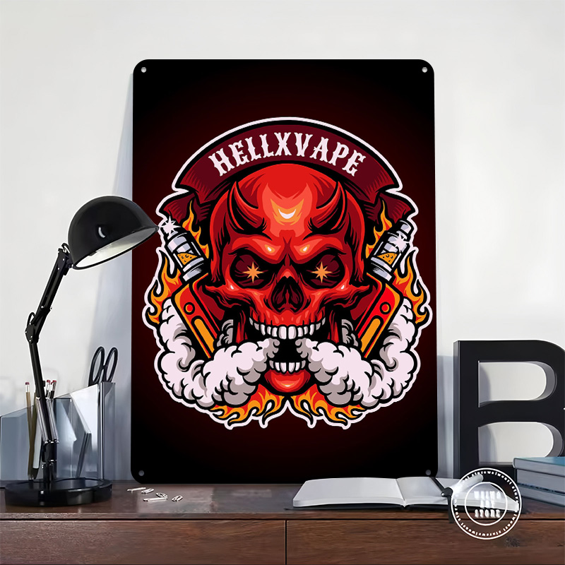 Vape Tinplate Posters Customiz - Vape Decoration 评论和价格