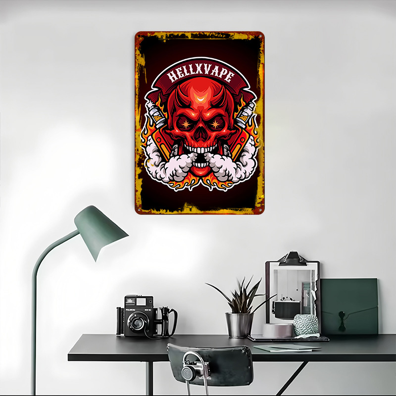 Vape Tinplate Posters Customiz - Vape Decoration 评论和价格