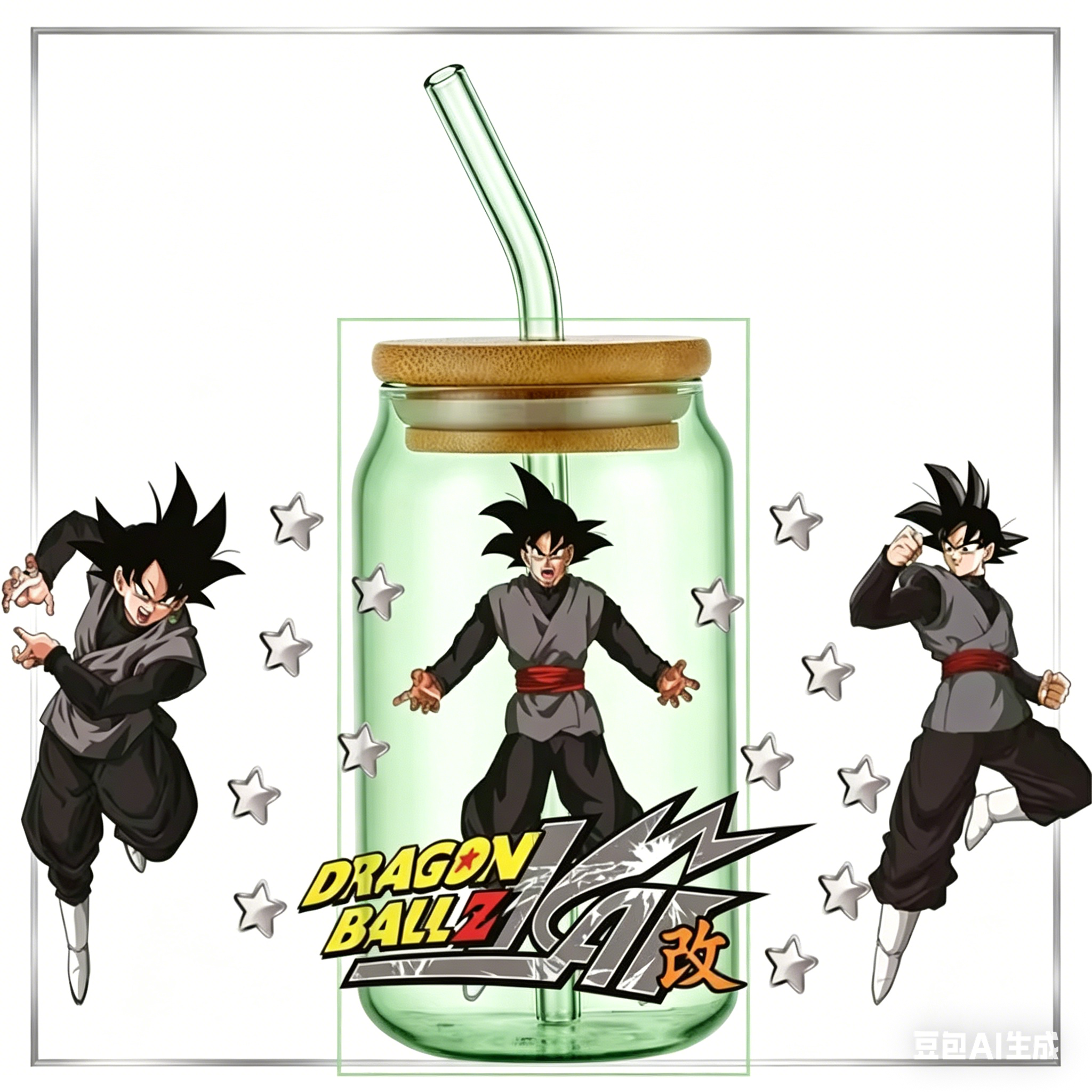 dragon ball pattern 16OZ UV DT - Rdta Tank Glass 评论和价格