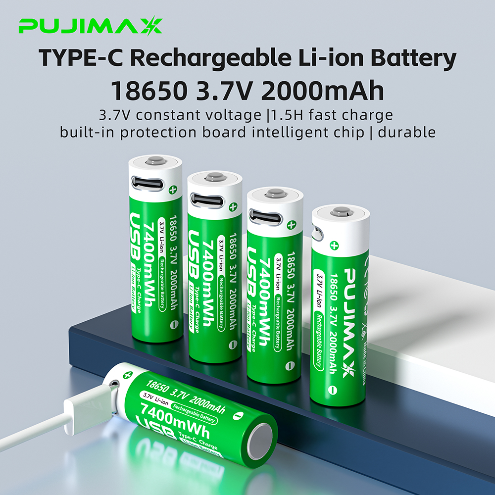 PUJIMAX 1-24pcs 18650 Battery  - Vape Battery 18650 评论和价格