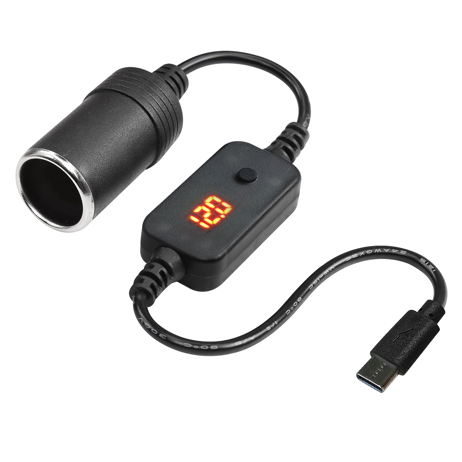 1pc 5V 2A USB To 12V Cigarette - Accessories Experts Vape 评论和价格