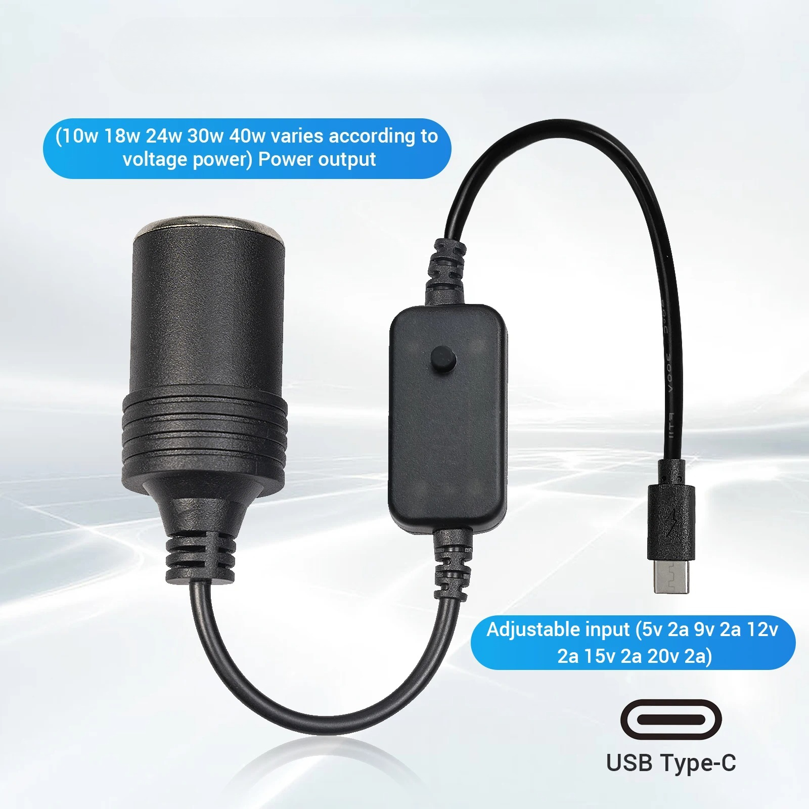 1pc 5V 2A USB To 12V Cigarette - Accessories Experts Vape 评论和价格