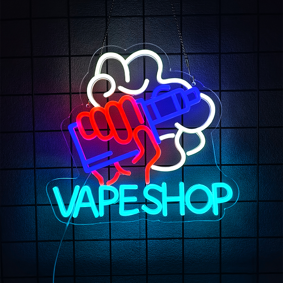 Smoke Series Neon Sign For Wal - Vaping Store 评论和价格
