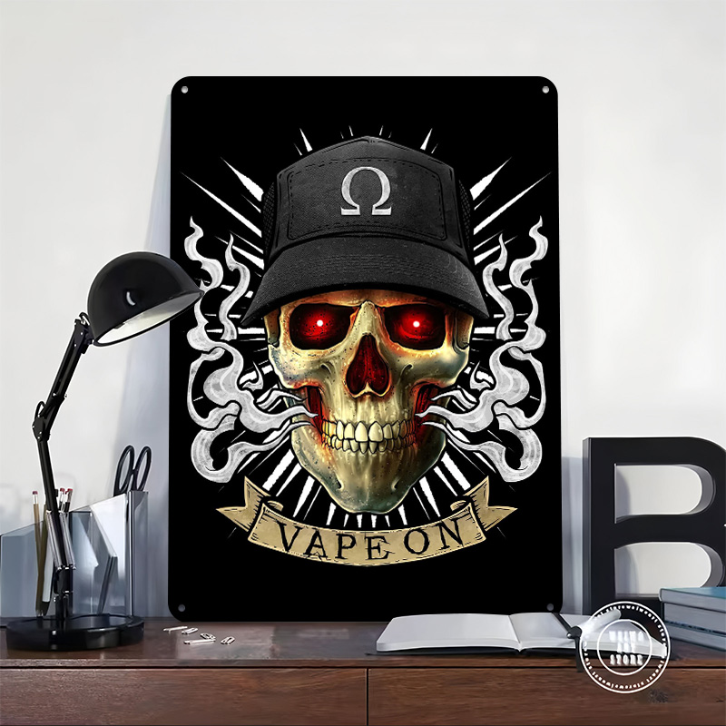 Vaping Skull Cloud Chaser Tinp - Vape Decoration 评论和价格