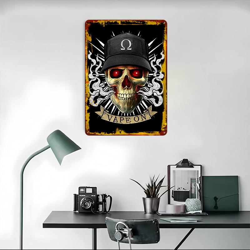 Vaping Skull Cloud Chaser Tinp - Vape Decoration 评论和价格