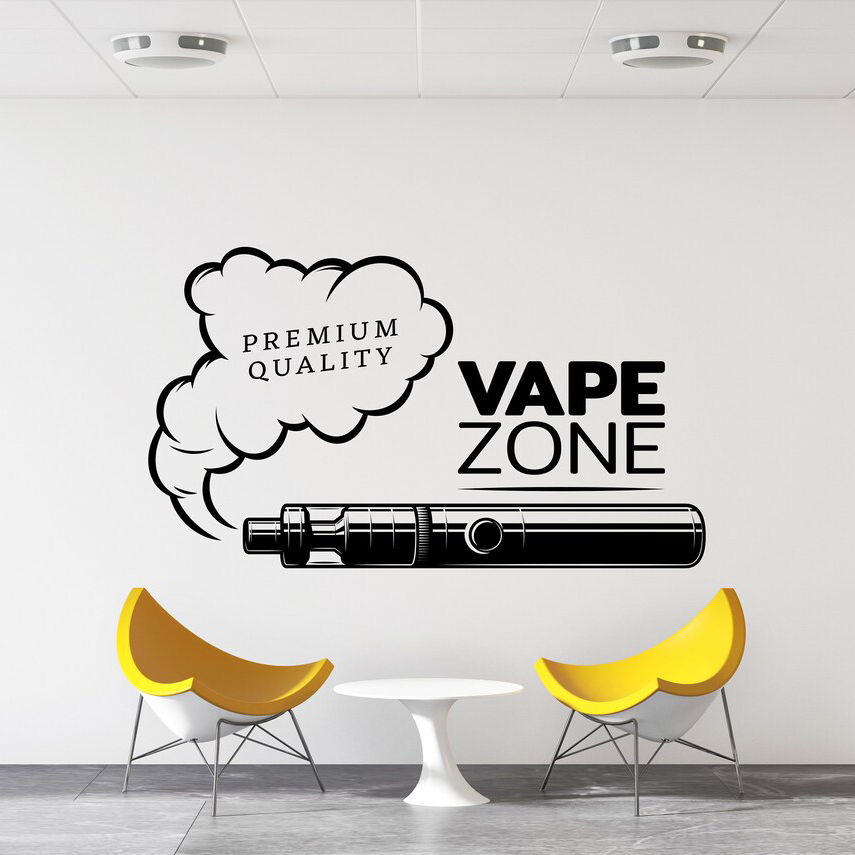 Vape Shop Wall Decal Window St - Vaping Store 评论和价格